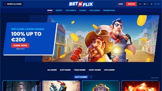 BetNflix casino screenshot