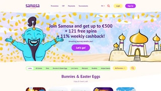 Samosa casino screenshot