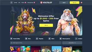 Voltslot casino screenshot