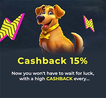 cashback 15 procent