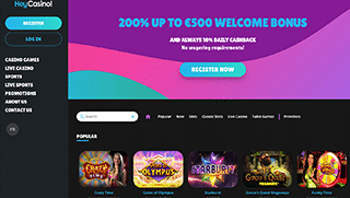 Heycasino Screenshot