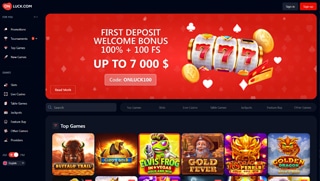 OnLuck Casino Screenshot