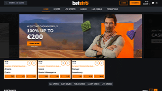 Betstro Casino Screenshot