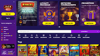 Jacktop Casino Screenshot