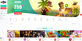 Spinia Casino Screenshot