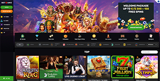 Betamo Casino Screenshot