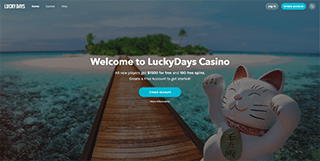Luckydays Casino Screenshot