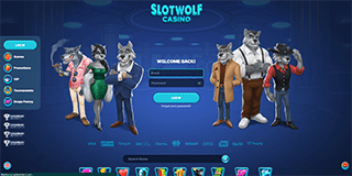 Slotwolf Casino Screenshot