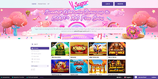 Sugar Casino Screenshot