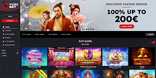 Yugibet Casino Screenshot