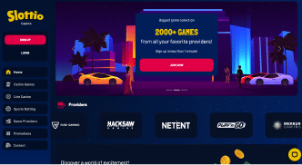 Slottio Casino Screenshot