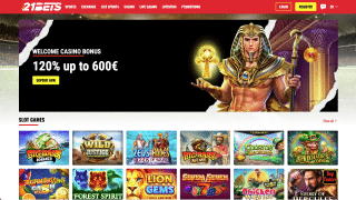 21bets Casino Screenshot