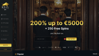 Bull Casino Screenshot