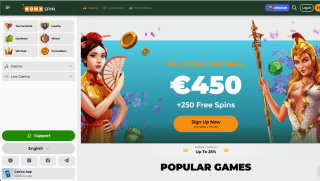 Nomaspin Casino Screenshot