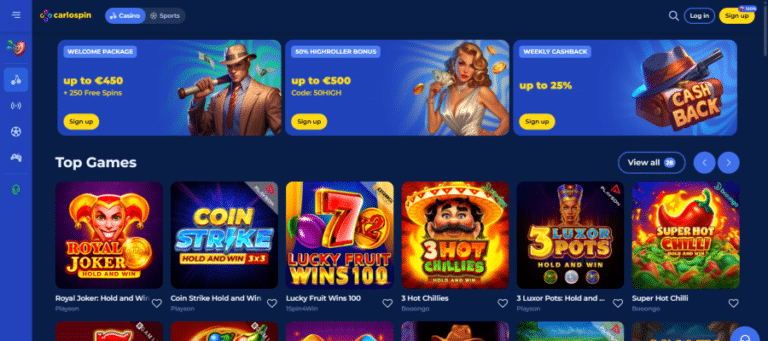 Carlospin Casino Nederland - Betrouwbaar? Lees Review!