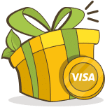 Bonus bij een storting in een Visa casino