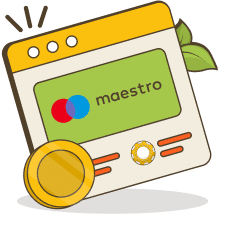 Klik Op Maestro Bij Deposit