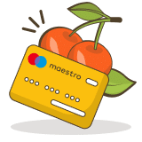 Pinnen in een Maestro casino