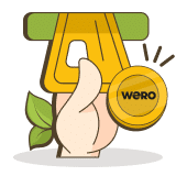 Storten en uitbetalen in een Wero casino