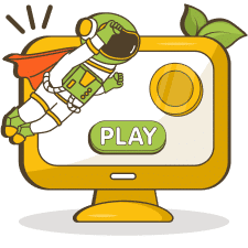 Spaceman stijg op