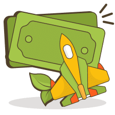 Zie het vliegtuigje vliegen en stop op tijd!