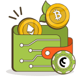 Je kunt verschillende crypto coins gebruiken