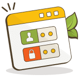 Registreer of login, start de storting met crypro