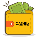 Selecteer cashlib om geld te storten