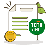 Inzettten bij toto winkel