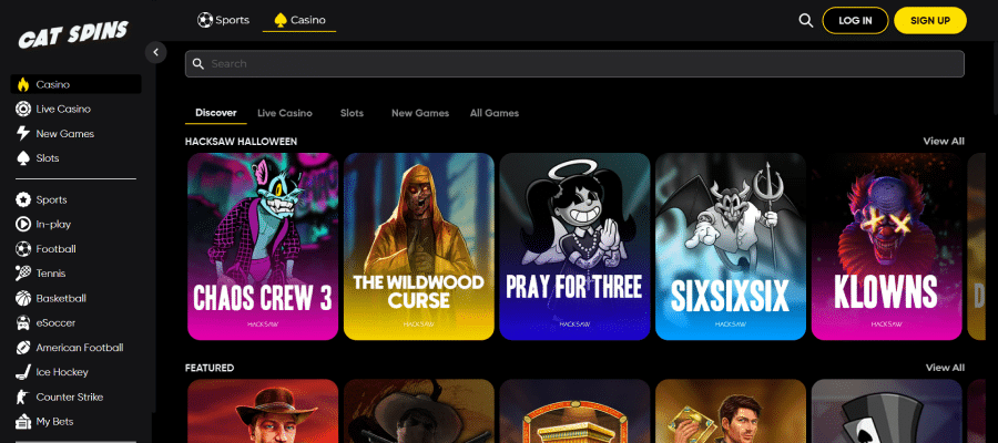 Ruim 60 verschillende providers vormen een vrij aardig spelaanbod