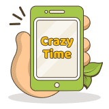 Inzetten op Crazy Time