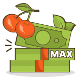 Let ook op maximale inzet en spellen