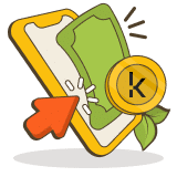 Doorloop de stappen van je storting