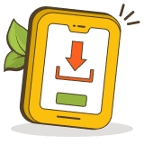 Installeer de app