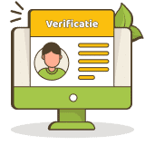 Je account verifieren met mail of 06